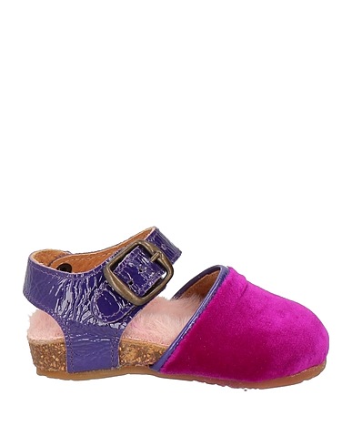PÈPÈ Sandals Purple Technical fibres