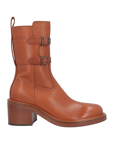 OFFICINE CREATIVE ITALIA Ankle boot Brown Leather