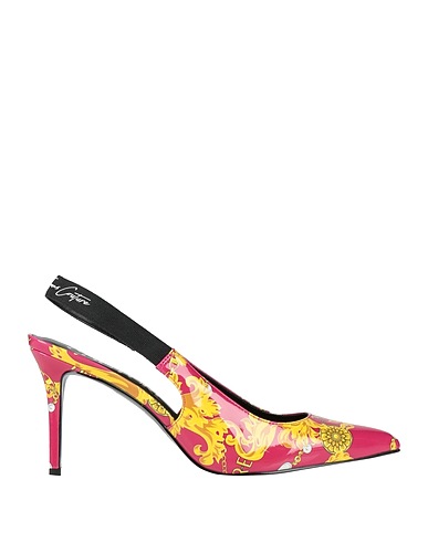 VERSACE JEANS COUTURE Court Fuchsia Polyurethane