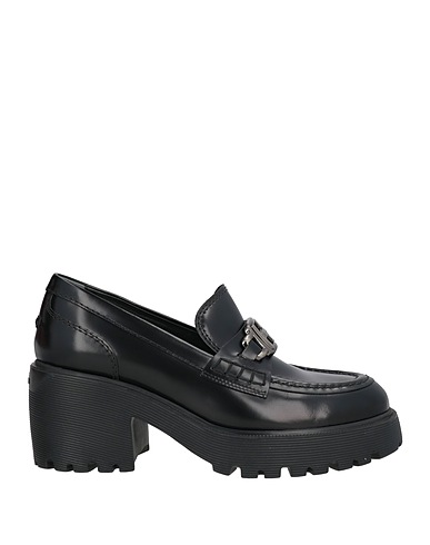 HOGAN Loafers Black Leather