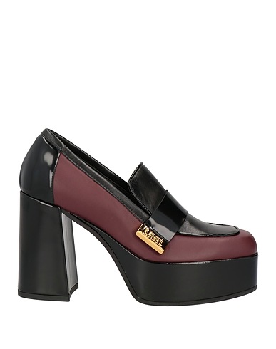LORIBLU Loafers Burgundy Leather