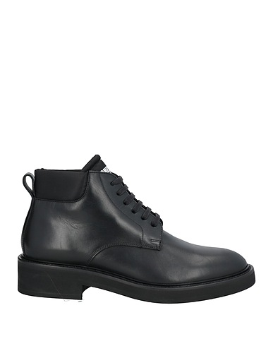 DSQUARED2 Ankle boot Black Calfskin, Nylon