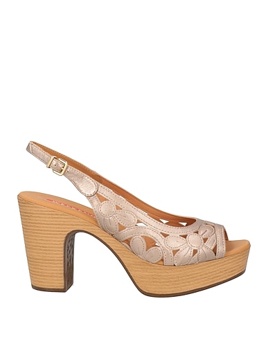 PEDRO MIRALLES Sandals WEEKEND Bronze Leather