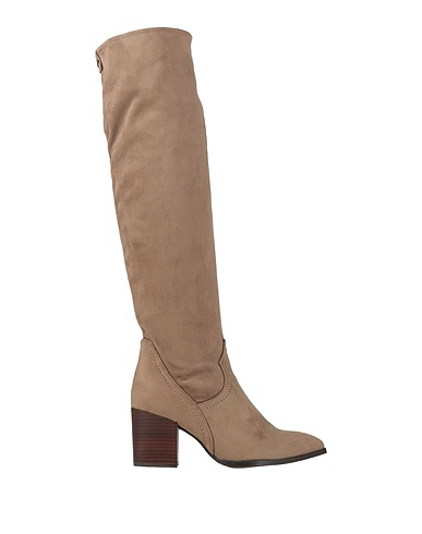 PEDRO MIRALLES Boots Taupe Textile fibers