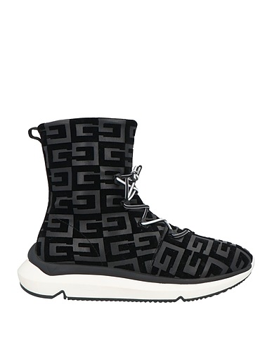 GUESS Ankle boot Black Textile fibers