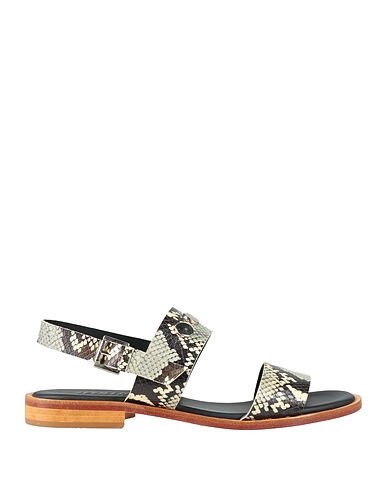 CALCE Sandals Sage green Leather