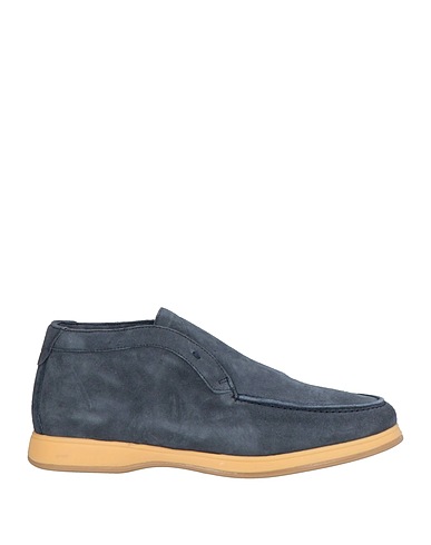 ANDREA VENTURA FIRENZE Ankle boot Slate blue Leather