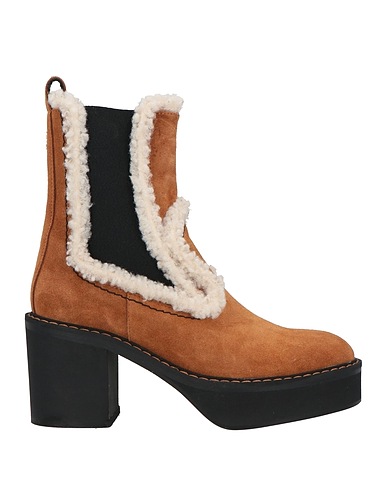 N°21 Stiefelette Kamel Leder