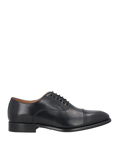 ANDREA VENTURA FIRENZE Laced shoes Black Calfskin