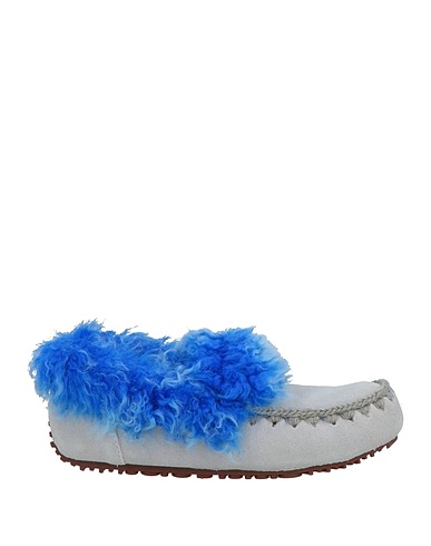 MOU Loafers Sky blue Sheepskin, Wool
