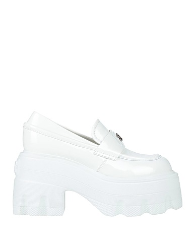 CASADEI Loafers White Leather