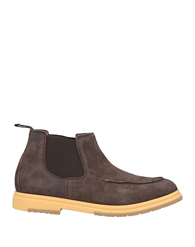 ANDREA VENTURA FIRENZE Ankle boot Dark brown Leather