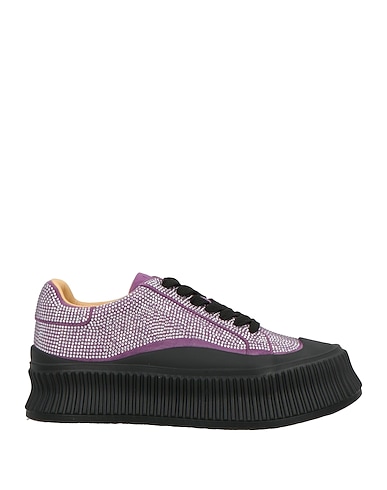 MASSIMO SANTINI Sneakers Purple Textile fibers