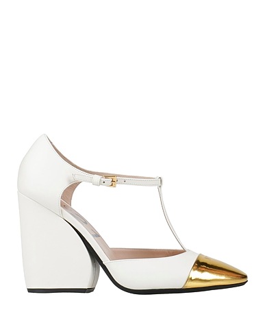 N°21 Pump White Leather