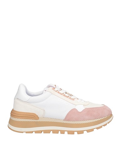 LIU •JO Sneakers Light grey Cow leather, Nylon