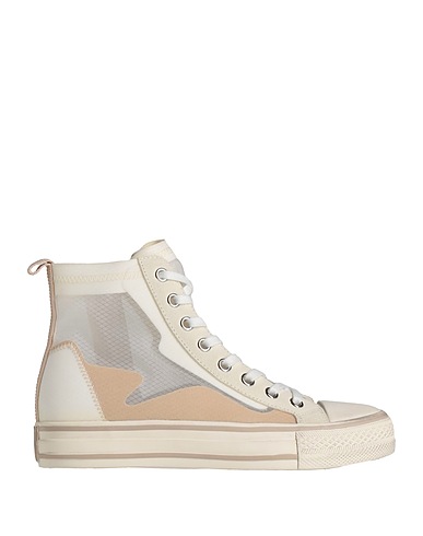 ASH Sneakers Ivory Leather, Technical fibers