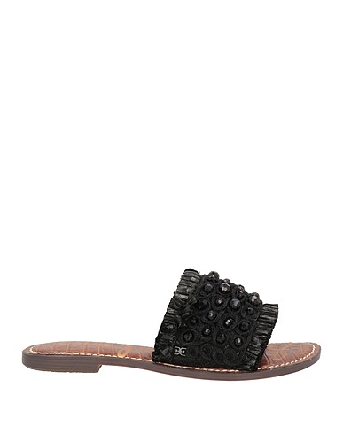 SAM EDELMAN Sandalen Schwarz Naturbast, String