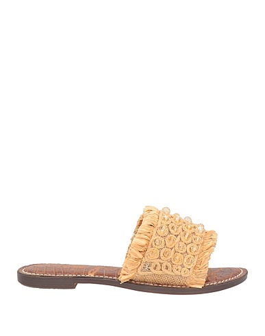SAM EDELMAN Sandals Beige Natural raffia, String