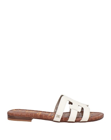 SAM EDELMAN Sandals White Leather