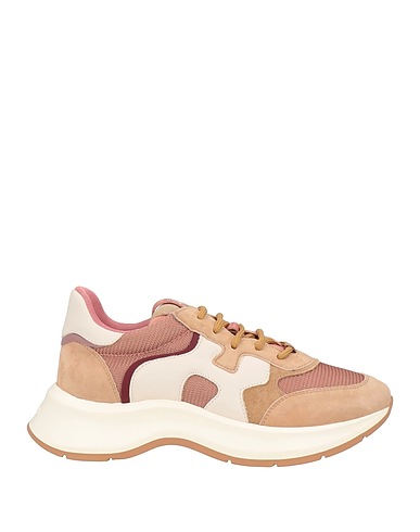 HOGAN Sneakers Rosa antico Pelle, Fibre tessili