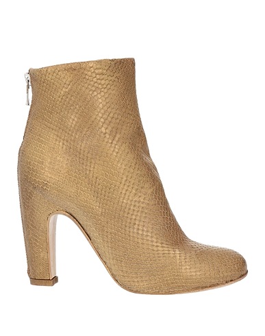 OFFICINE CREATIVE ITALIA Ankle boot Gold Leather