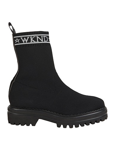 PEDRO MIRALLES Ankle boot WEEKEND Black Textile fibers