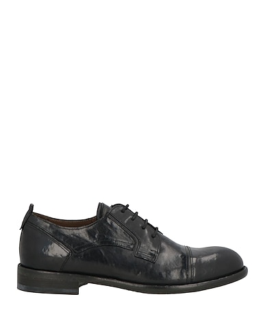 DUCANERO Laced shoes Black Calfskin