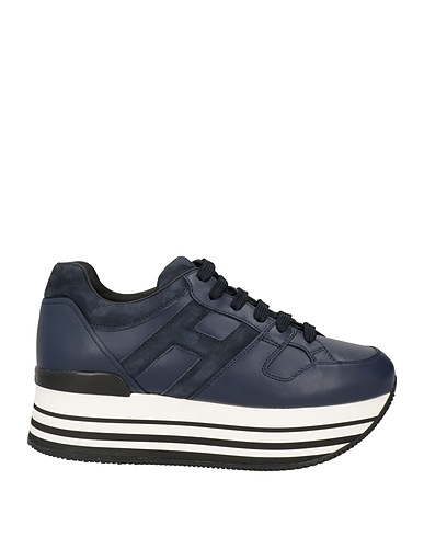 HOGAN Sneakers Navy blue Leather