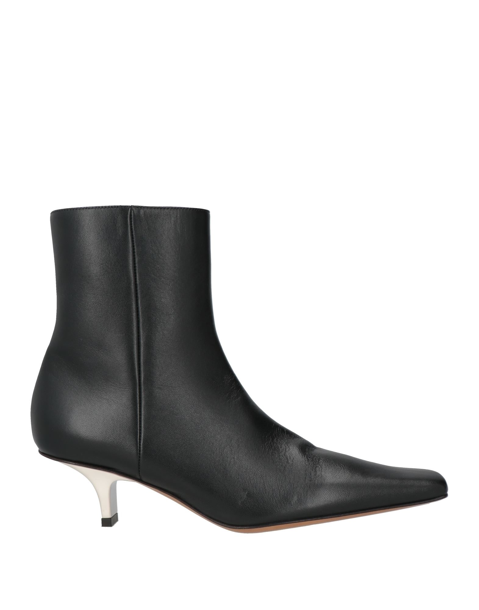 靴 MARNI Ankle Black Leather Boots MARNI | Black Women's Ankle Boot | YOOX