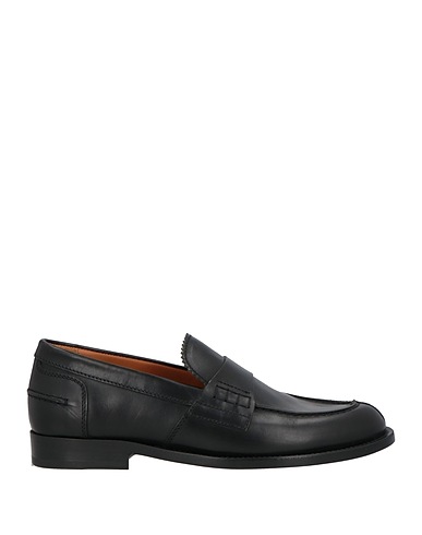 BUTTERO® Loafers Black Leather