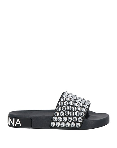DOLCE&GABBANA Sandals Black Leather