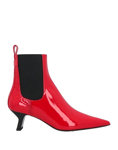 MSGM Ankle boot Red Leather