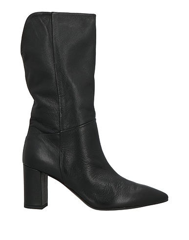 JANET & JANET Boots Black Leather