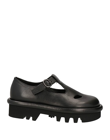 OFFICINE CREATIVE ITALIA Loafers Black Leather