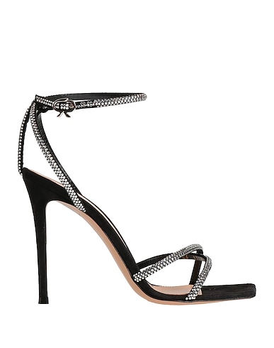 GIANVITO ROSSI Sandals Black Leather