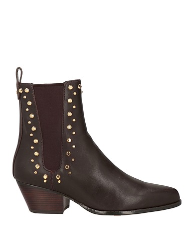 MICHAEL MICHAEL KORS Ankle boot Dark brown Leather