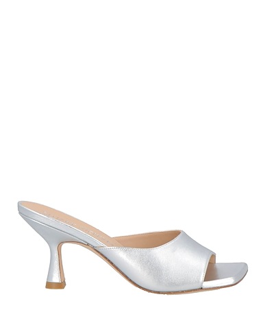 STUART WEITZMAN Sandals Silver Leather