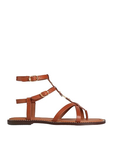 SAM EDELMAN Flip flops Brown Leather