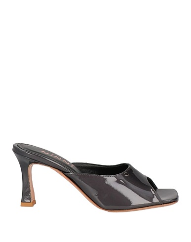 NINNI Sandals Charcoal Leather