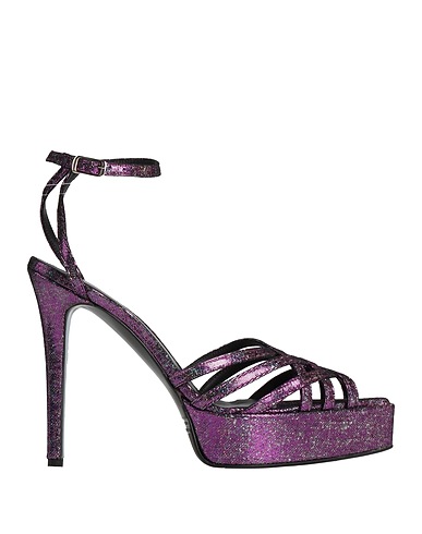 NINNI Sandals Purple Textile fibres