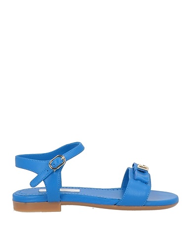 DOLCE&GABBANA Sandals Azure 100% Leather