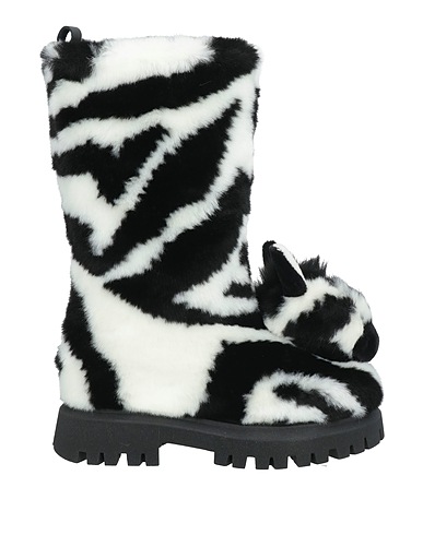 DOLCE&GABBANA Stiefel Weiß Gewebefasern