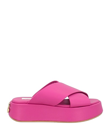 DOLCE&GABBANA Sandals Mauve Leather