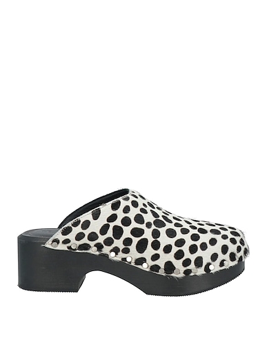 RE/DONE Mules and clogs White Leather