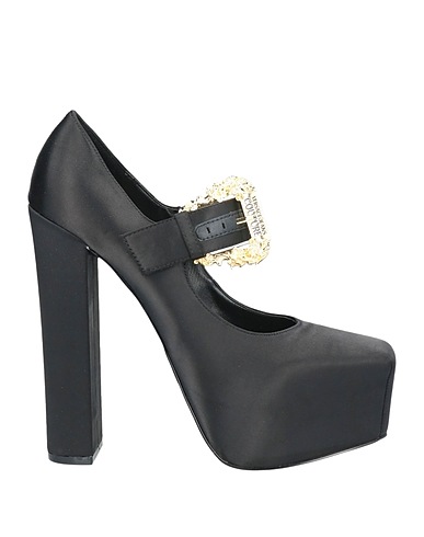VERSACE JEANS COUTURE Court Black Textile fibres
