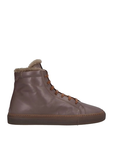 ELEVENTY Sneakers Braun Leder