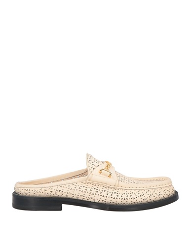 HYUSTO Mule e zoccoli Beige Pelle