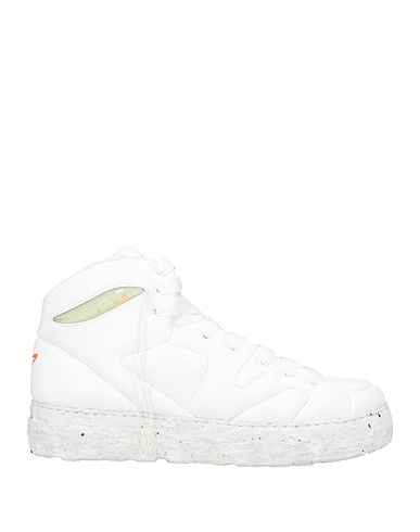 F_WD Sneakers Weiß Gewebefasern