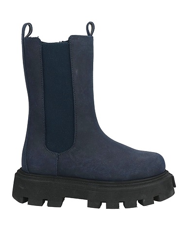 DOLCE&GABBANA Stivali Blu notte Pelle