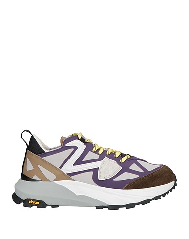 PHILIPPE MODEL Sneakers Viola Pelle, Fibre tessili